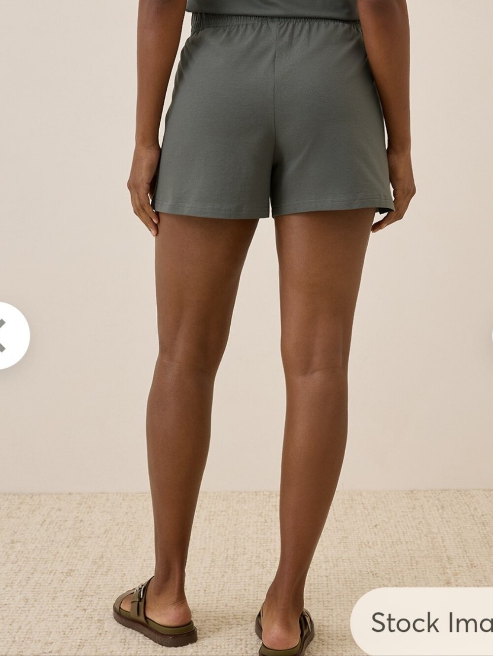 Bundle - Pact Luxe Essential Short Luxe Stretch Jersey Tank Castor Green XXXL - Picture 6 of 16